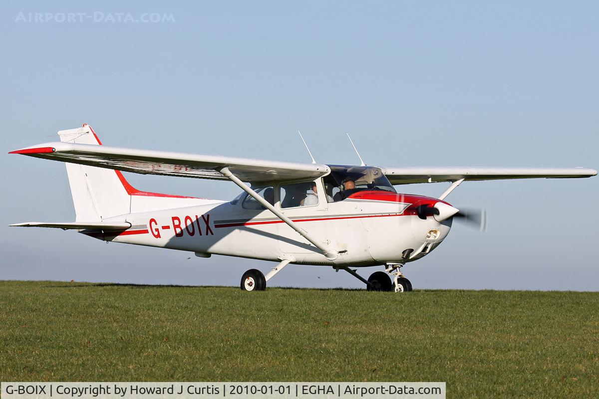 G-BOIX, 1979 Cessna 172N C/N 172-71206, At the New Year's Day Fly-In. Privately owned.