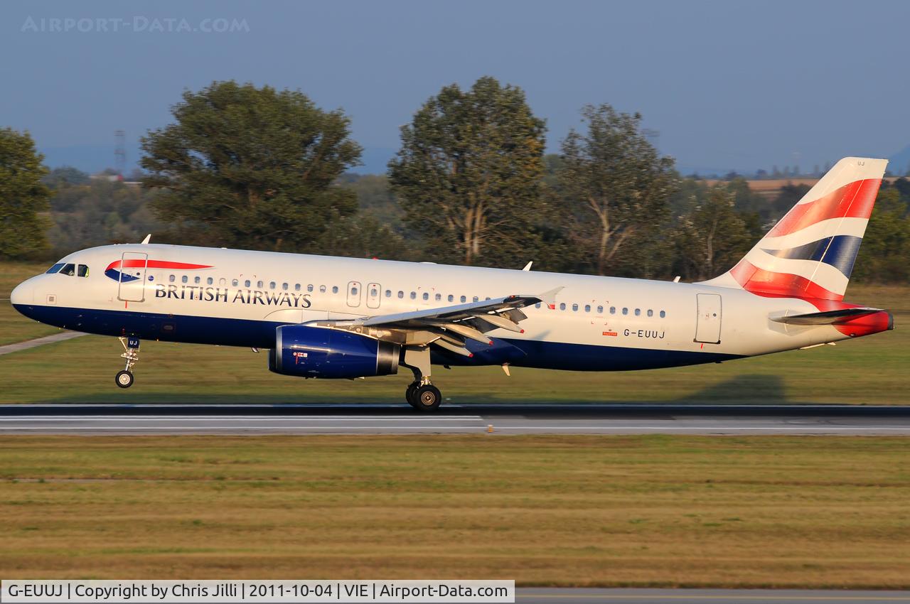 G-EUUJ, 2002 Airbus A320-232 C/N 1883, British Airways