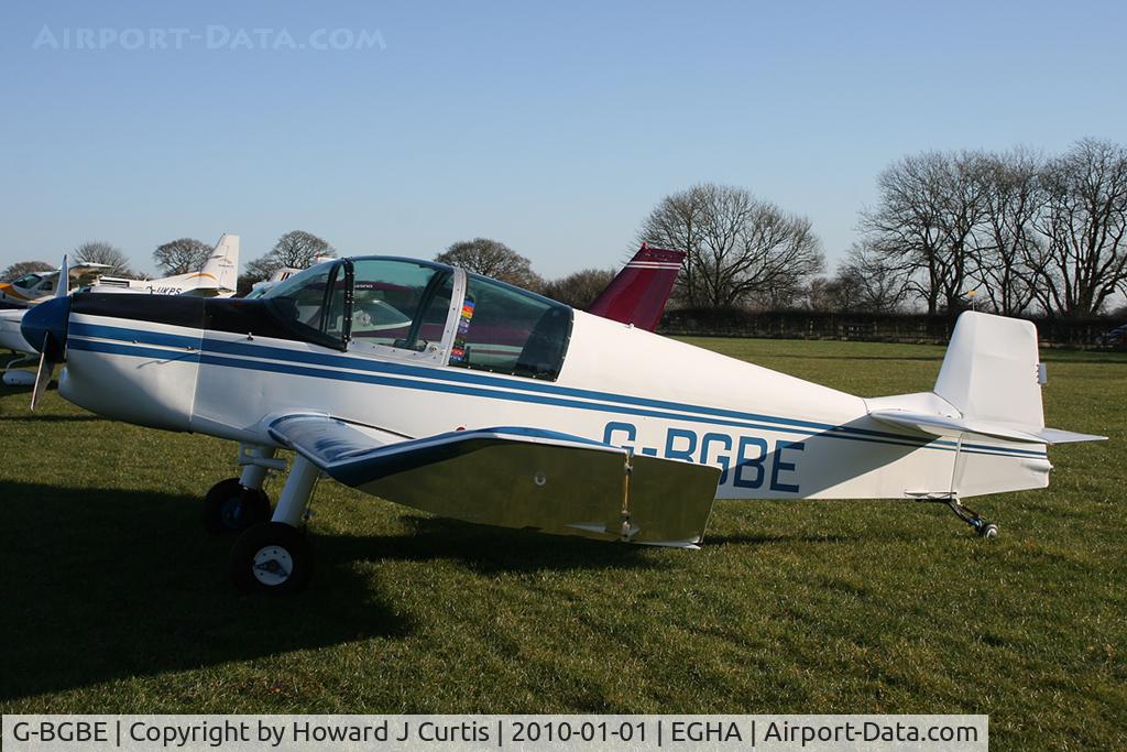G-BGBE, 1961 SAN Jodel DR-1050 Ambassadeur C/N 260, At the New Year's Day Fly-In. Privately owned.