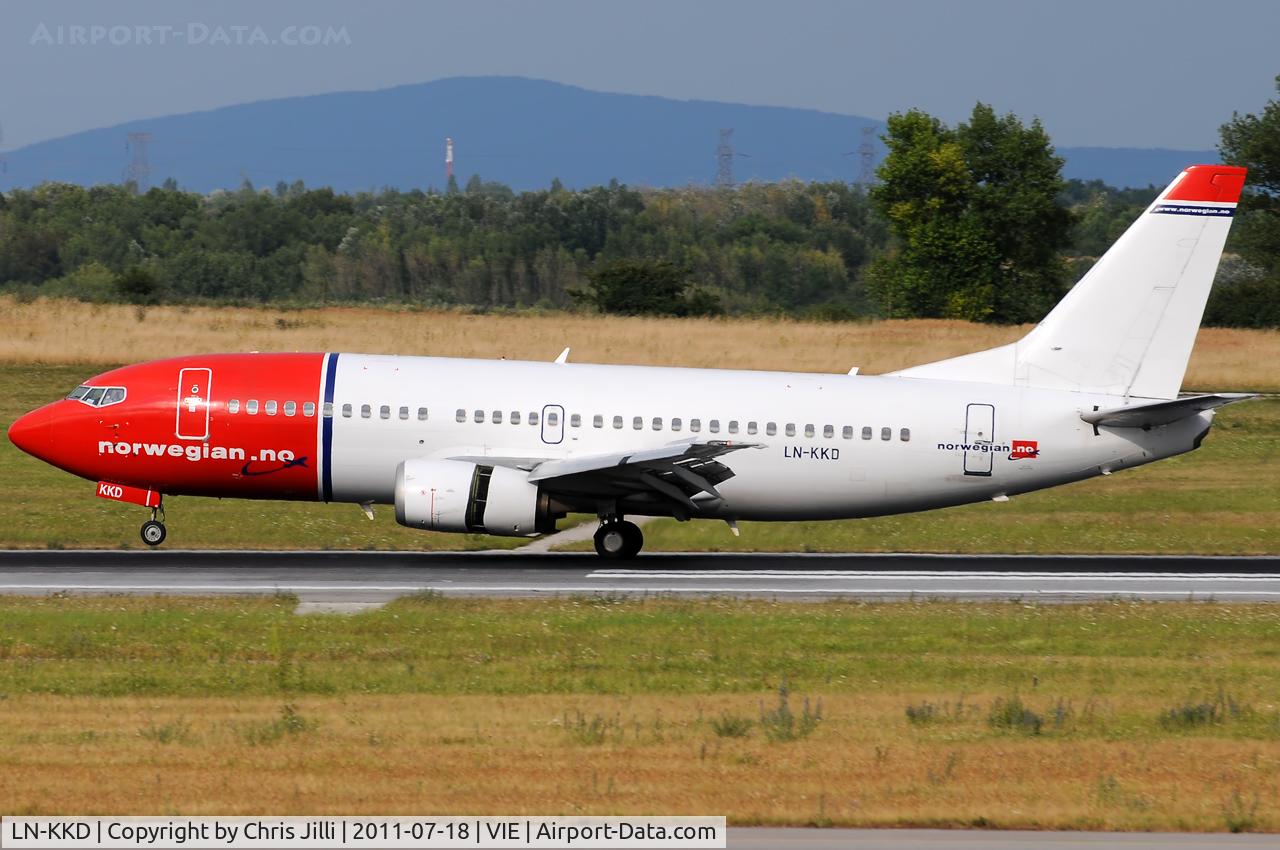 LN-KKD, 1999 Boeing 737-33V C/N 29339, Norwegian