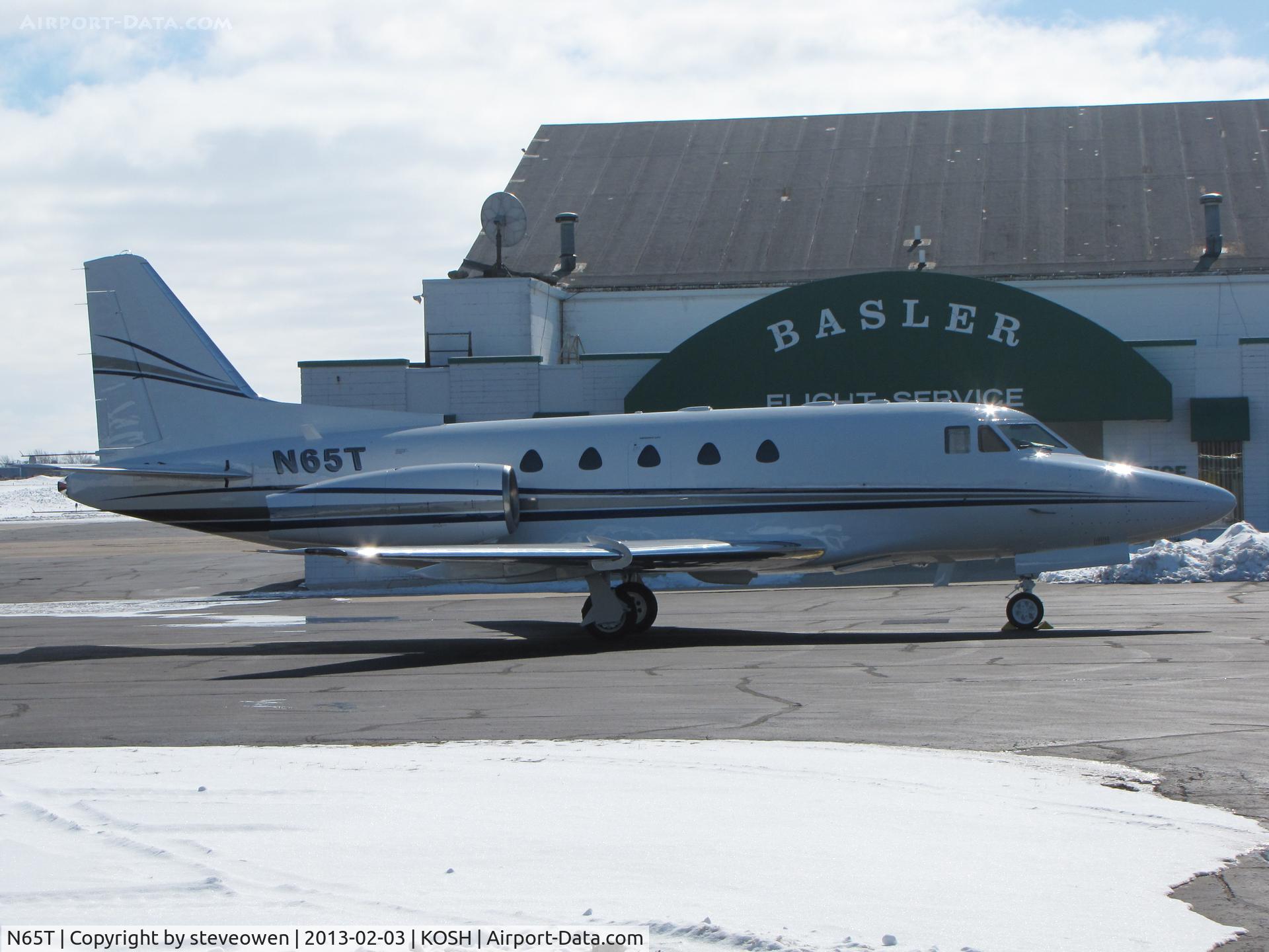 N65T, 1980 Rockwell International NA-265-65 Sabreliner 65 C/N 465-43, Basler FBO