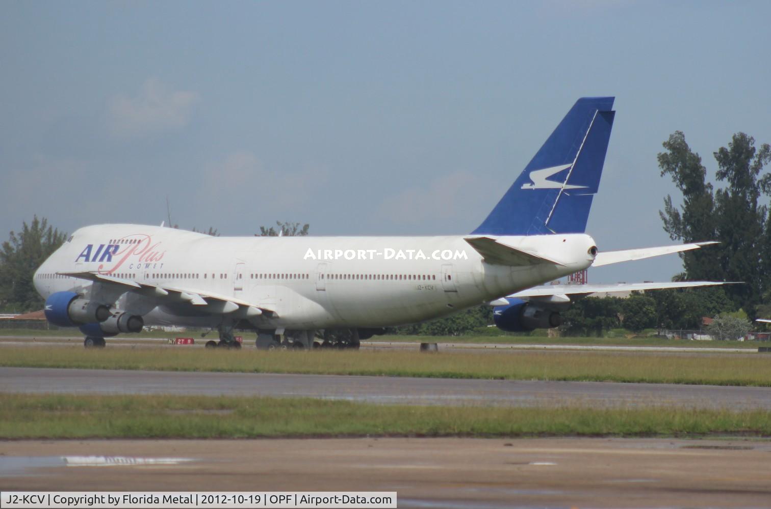 J2-KCV, 1980 Boeing 747-212B C/N 21938, Air Plus Comet 747-200