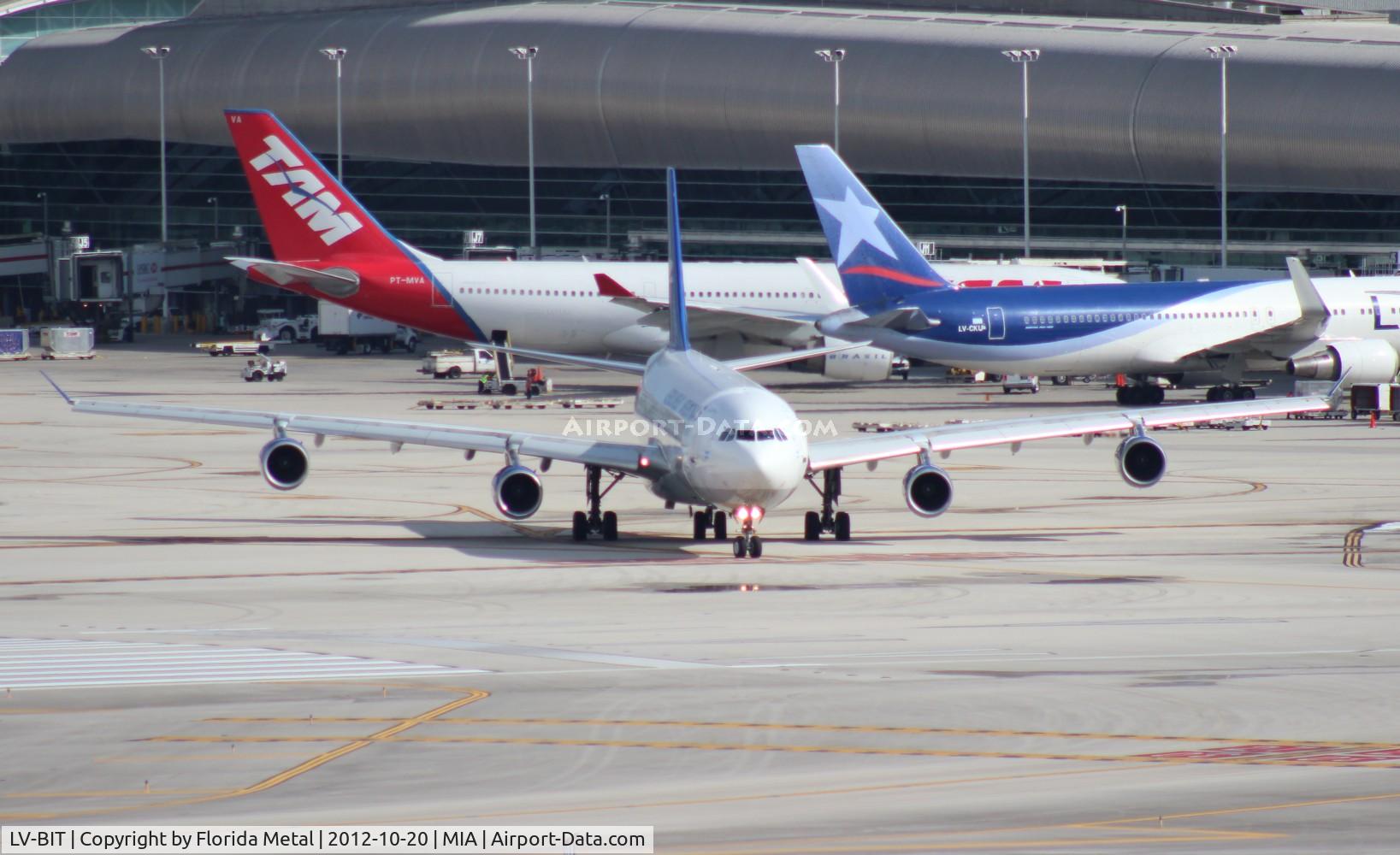 LV-BIT, 1995 Airbus A340-313 C/N 093, Aerolineas Argentinas