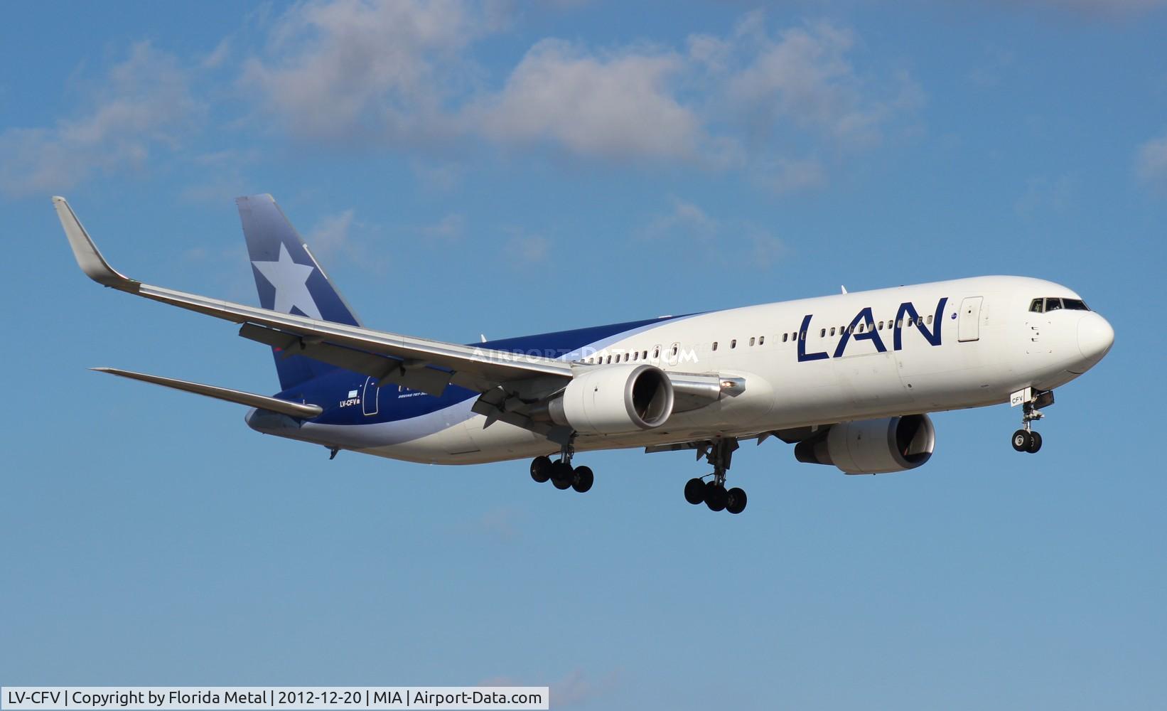 LV-CFV, 2006 Boeing 767-316/ER C/N 34629, LAN Argentina 767-300