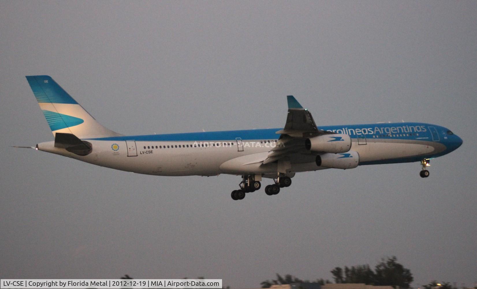 LV-CSE, 1996 Airbus A340-313 C/N 126, Aerolineas Argentinas