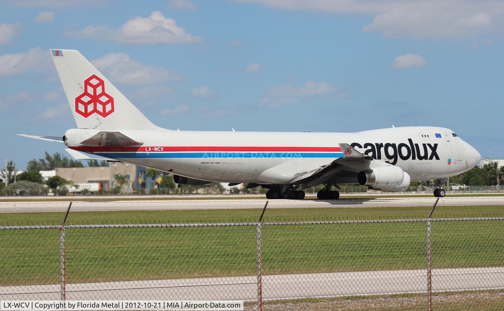 LX-WCV, 2007 Boeing 747-4R7F C/N 35804, Cargolux 747-400