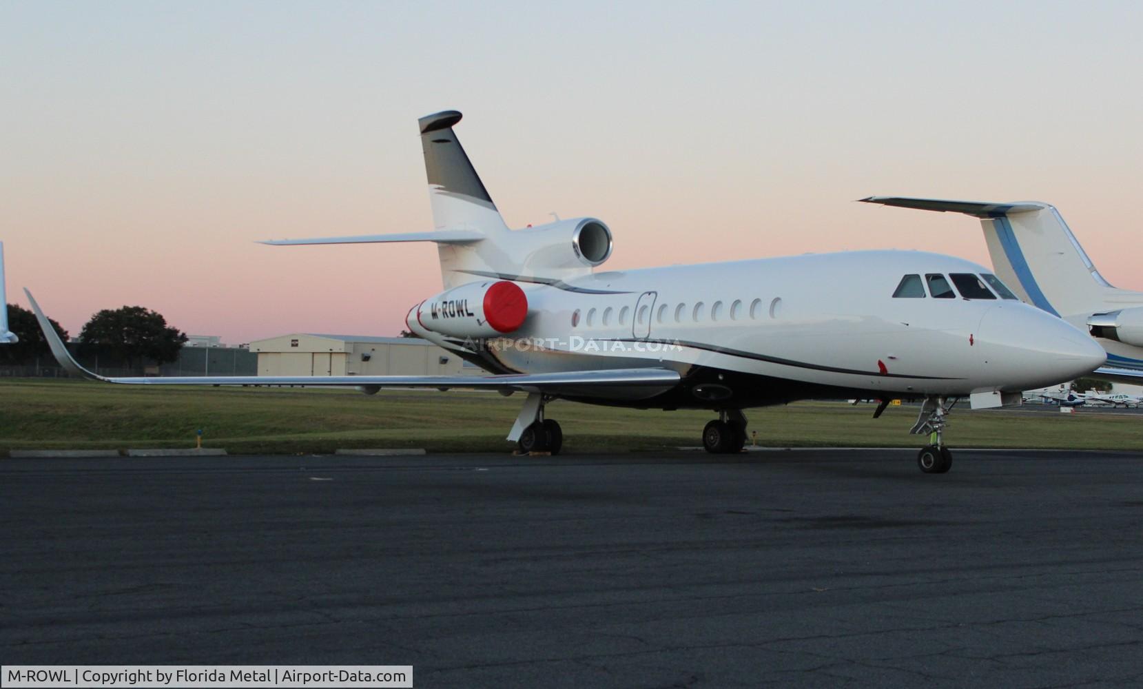 M-ROWL, 2007 Dassault Falcon 900EX C/N 180, Falcon 900EX