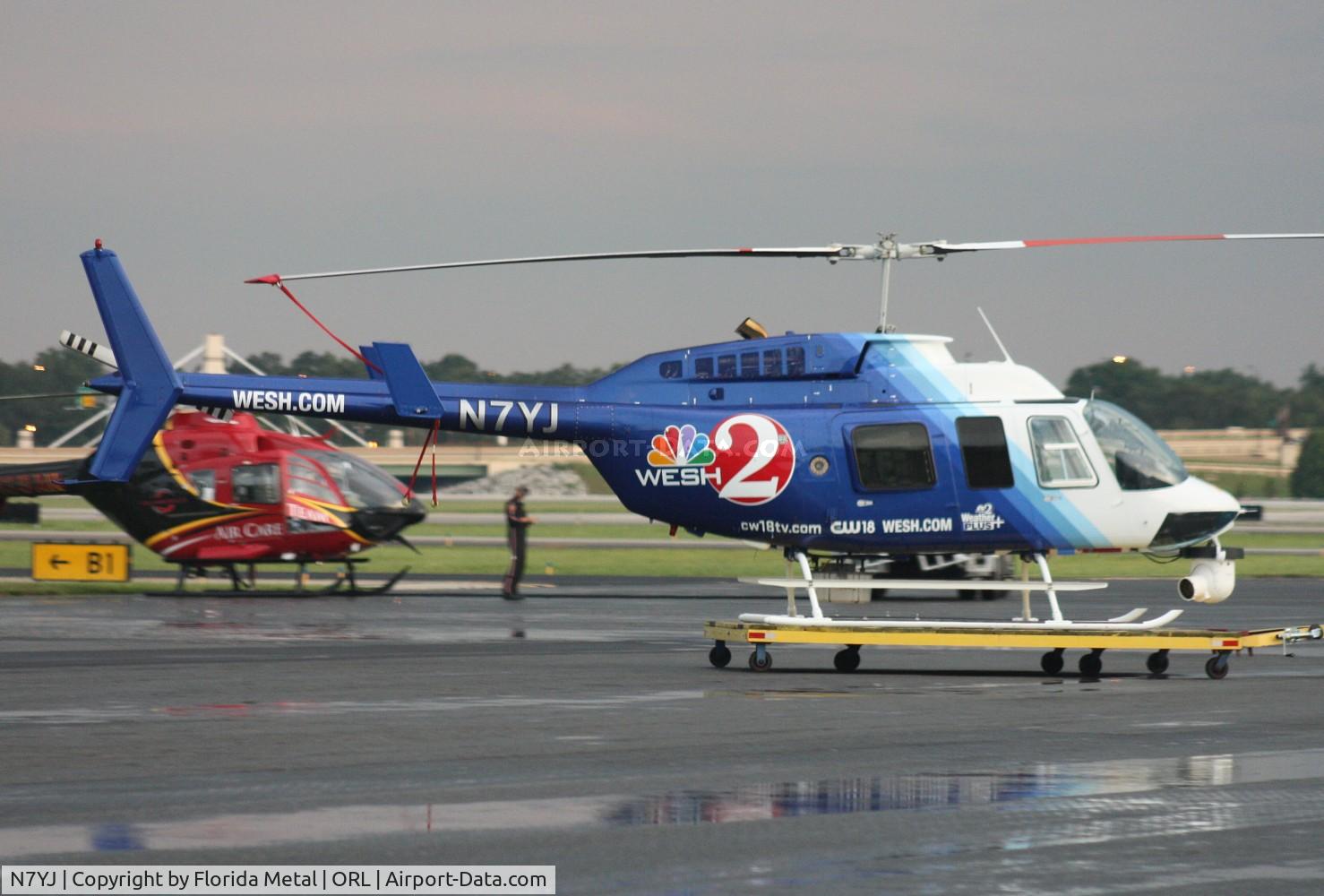 N7YJ, Bell 206L-4 LongRanger IV LongRanger C/N 52026, WESH 2 News Orlando
