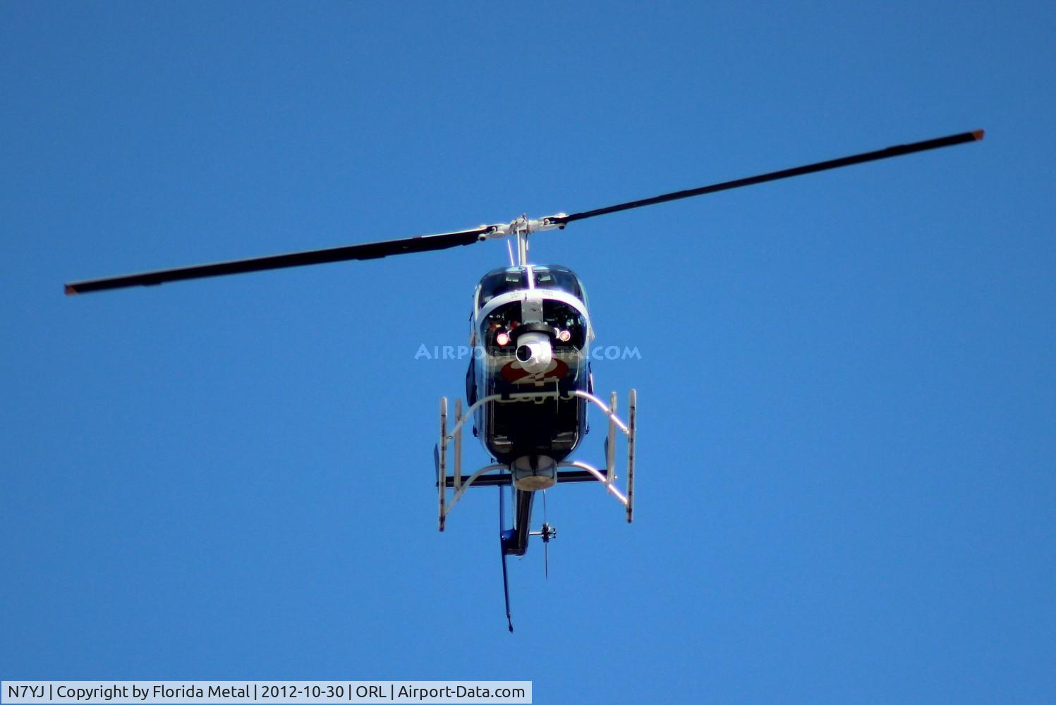 N7YJ, Bell 206L-4 LongRanger IV LongRanger C/N 52026, WESH 2 News Orlando