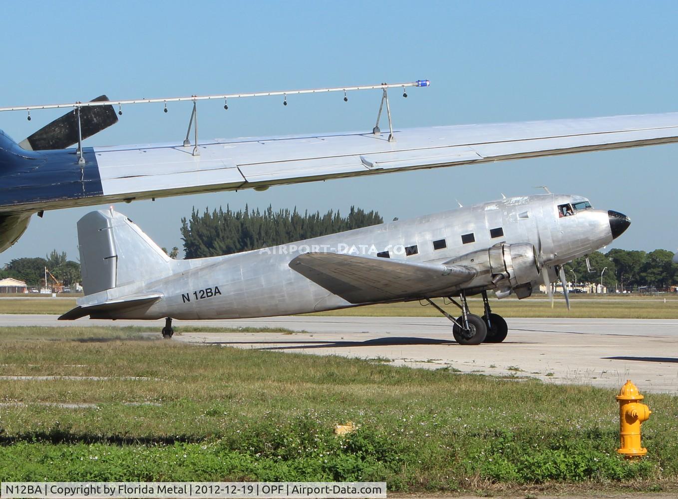 N12BA, 1943 Douglas DC3A-SC3G C/N 10035, Cargo DC-3
