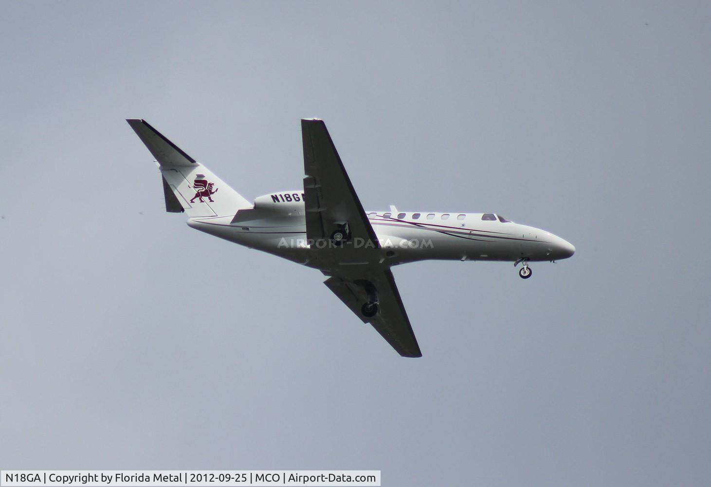 N18GA, 2009 Cessna 525B CitationJet CJ3 C/N 525B-0302, Cessna CJ3