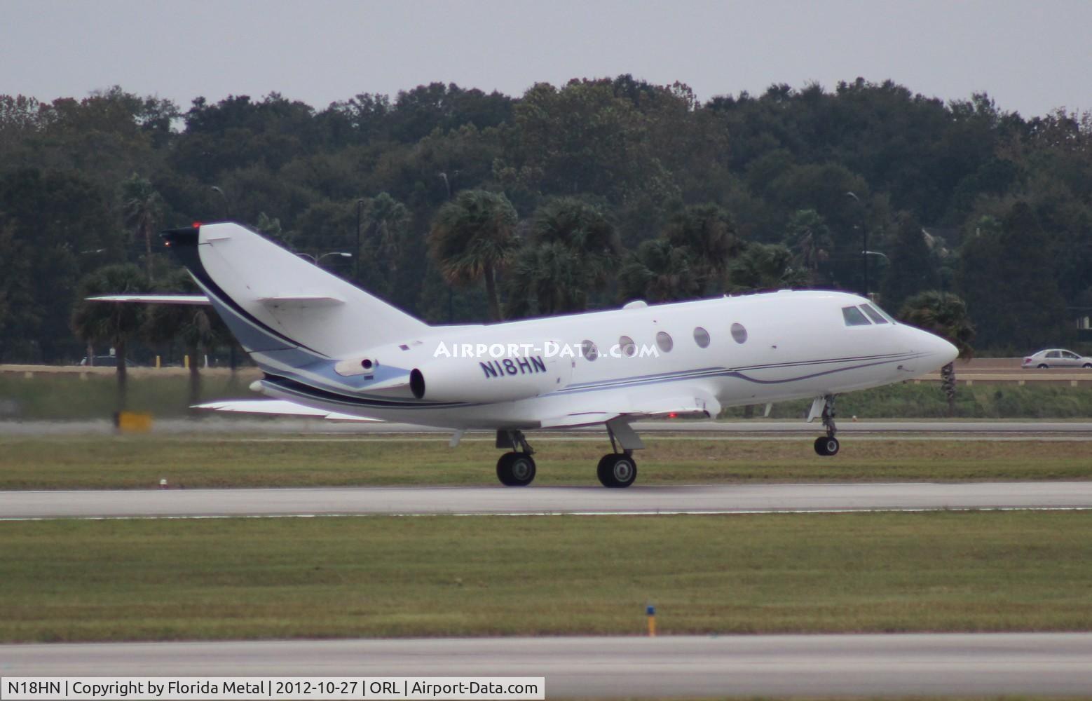 N18HN, 1971 Dassault Falcon (Mystere) 20F C/N 257, Falcon 20 at NBAA