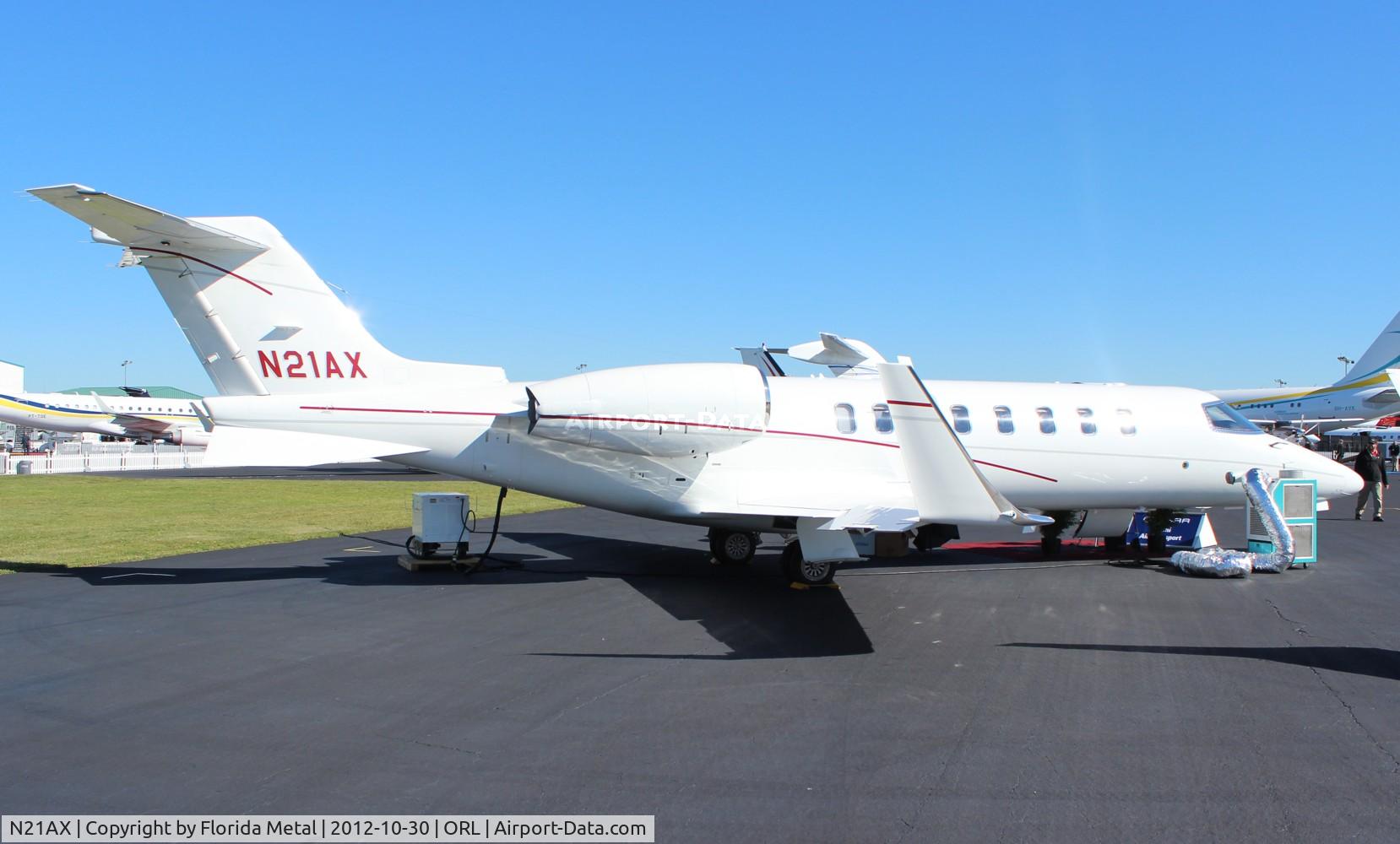 N21AX, 2008 Learjet 45XR C/N 45-371, Lear 45 at NBAA