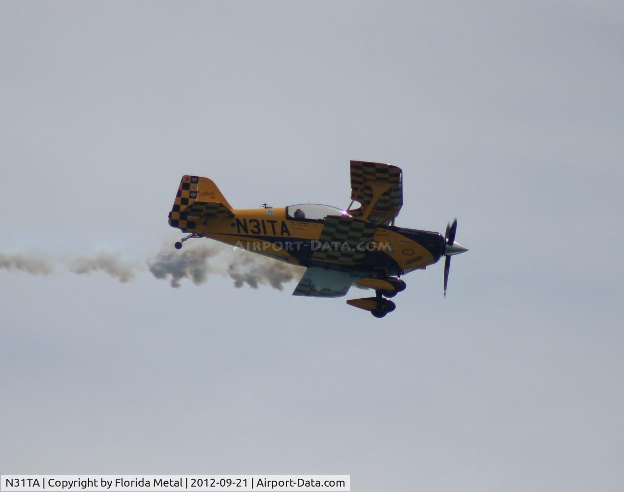 N31TA, 2001 Aviat Pitts S-2C Special C/N 6047, Fred Cabanas (RIP) at Daytona Beach Airshow