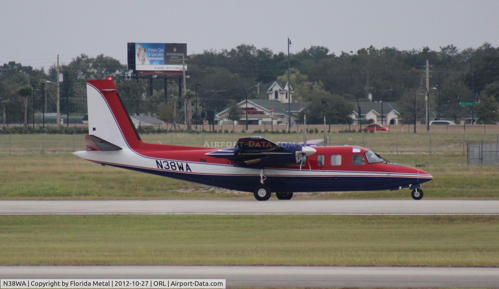 N38WA, 1974 Rockwell International 690A Turbo Commander C/N 11169, Aerocommander 690A