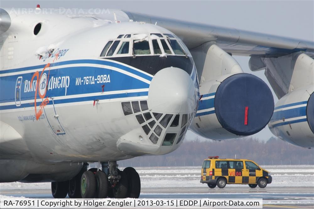 RA-76951, 2007 Ilyushin Il-76TD-90VD C/N 2073421704, Resting in sunshine on new apron 3....