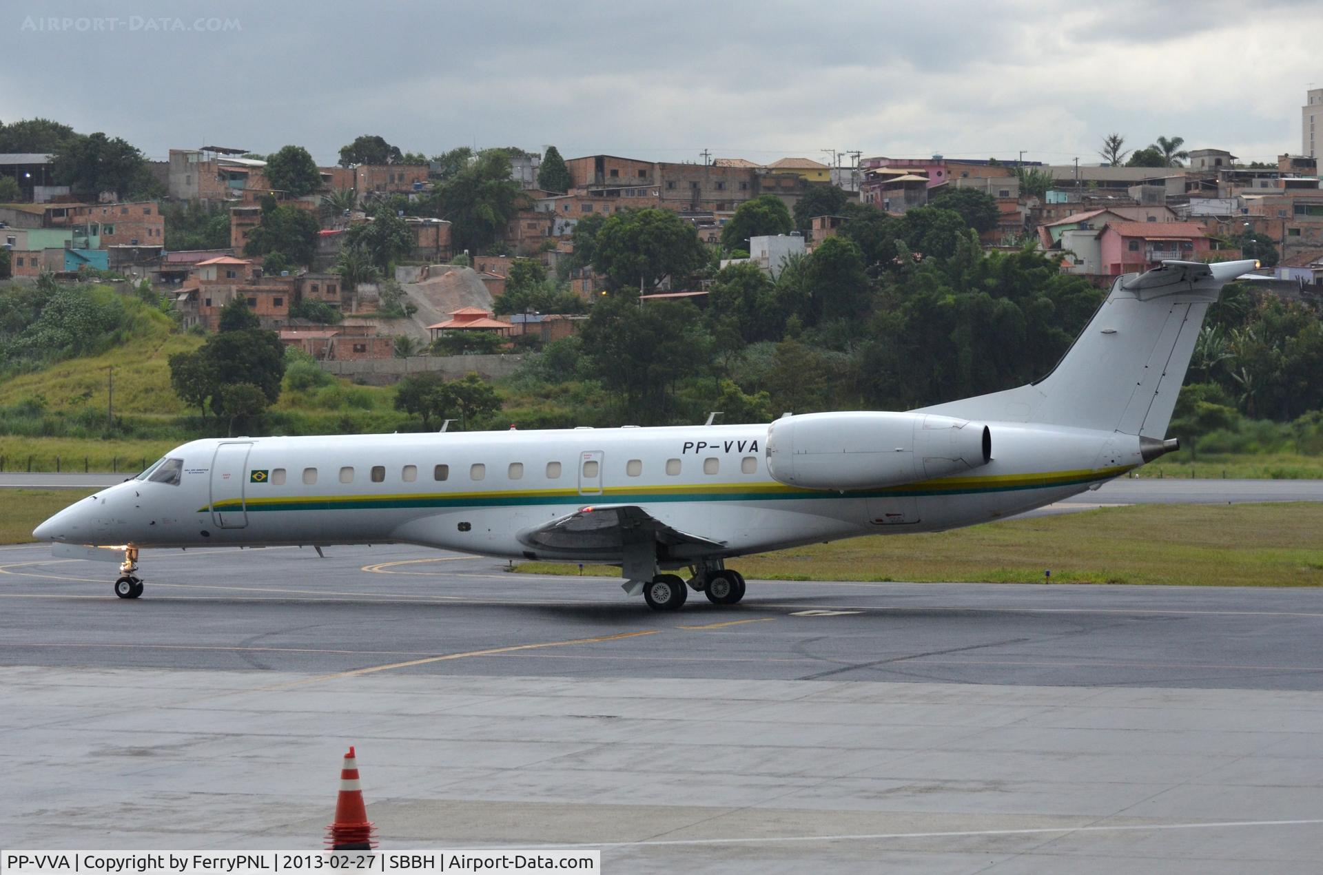 PP-VVA, 2003 Embraer ERJ-135LR (EMB-135LR) C/N 145702, Vale's ERJ135 just pushed back for departure