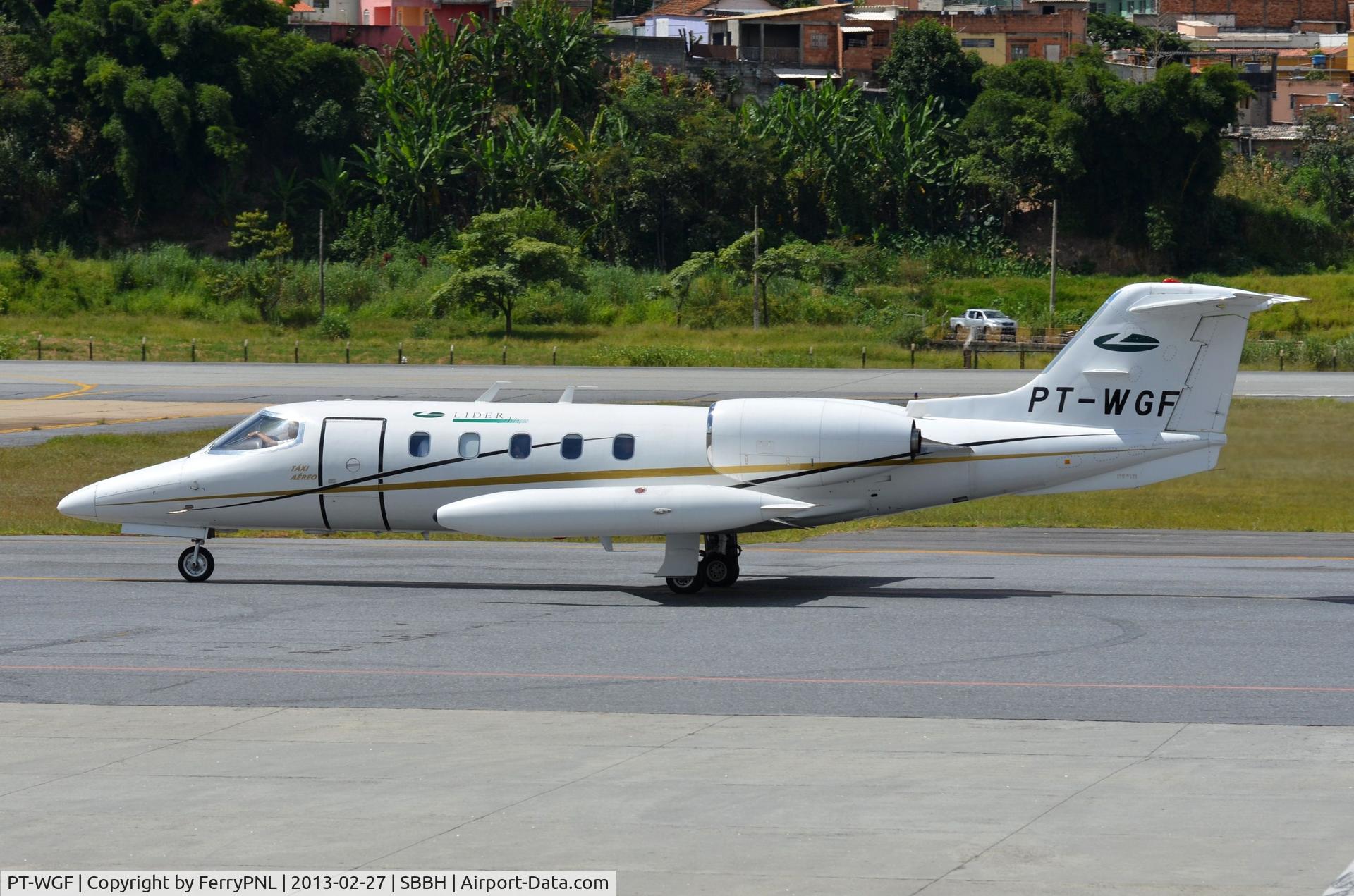 PT-WGF, 1980 Gates Learjet 35A C/N 35A-322, Lider Lj35A in PLU