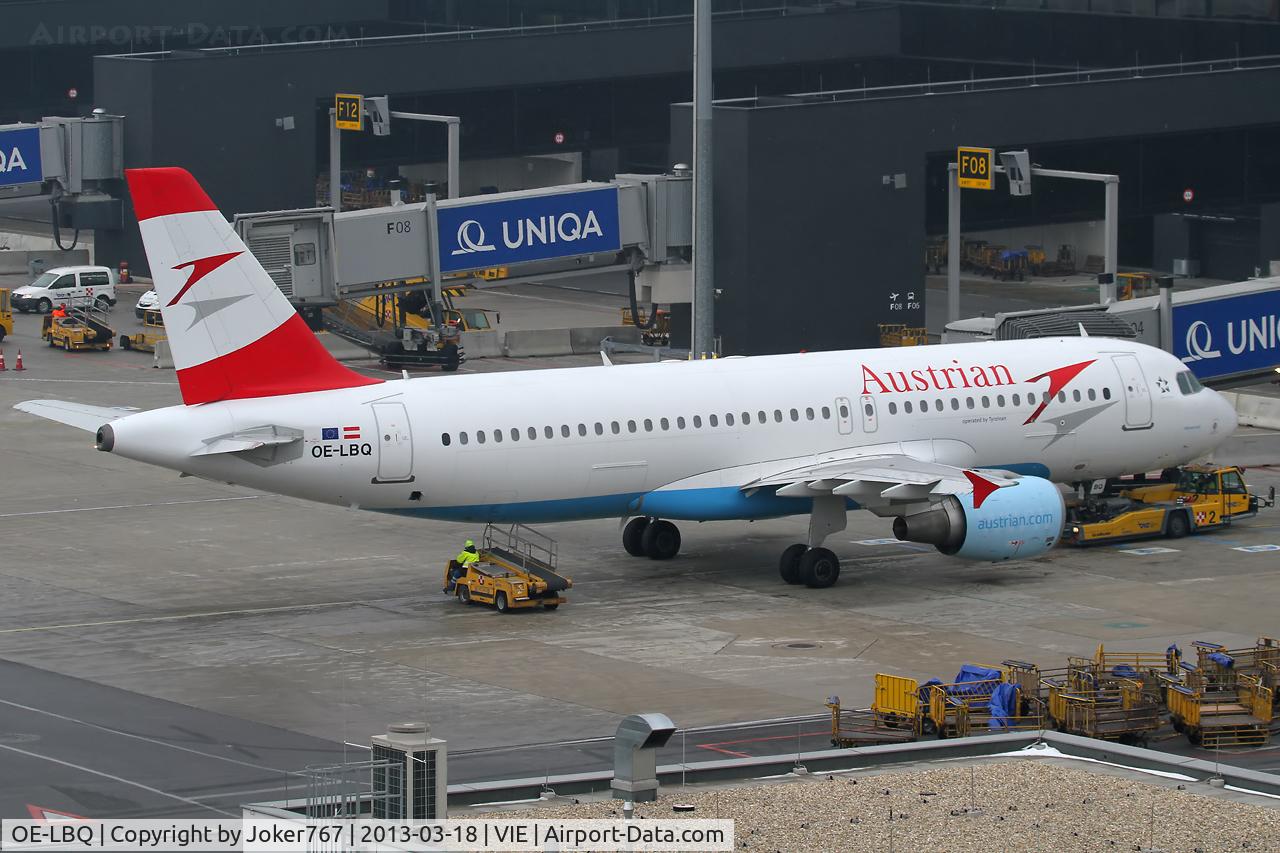 OE-LBQ, 1999 Airbus A320-214 C/N 1137, Austrian Airlines