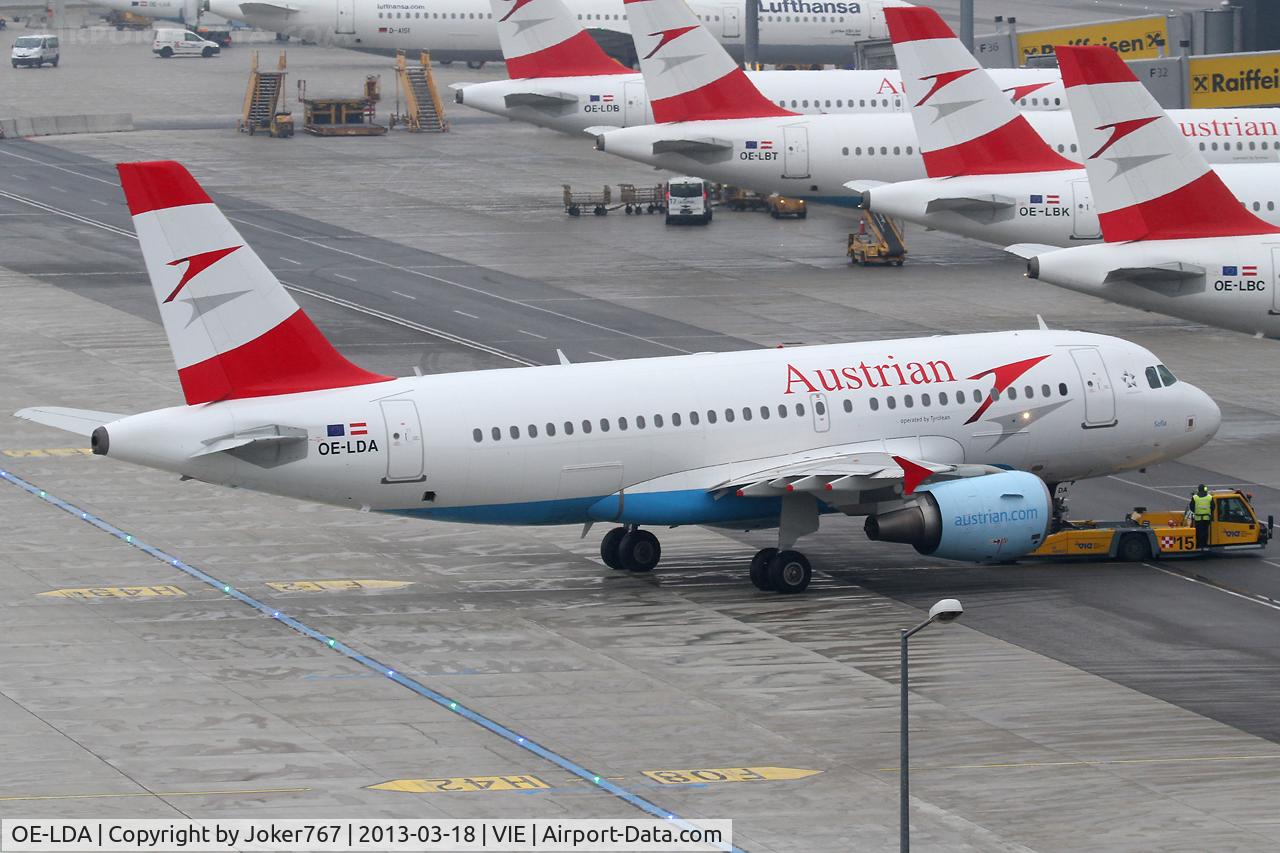 OE-LDA, 2004 Airbus A319-112 C/N 2131, Austrian Airlines