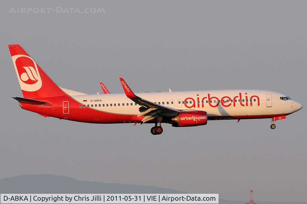 D-ABKA, 1999 Boeing 737-82R C/N 29329, Air Berlin