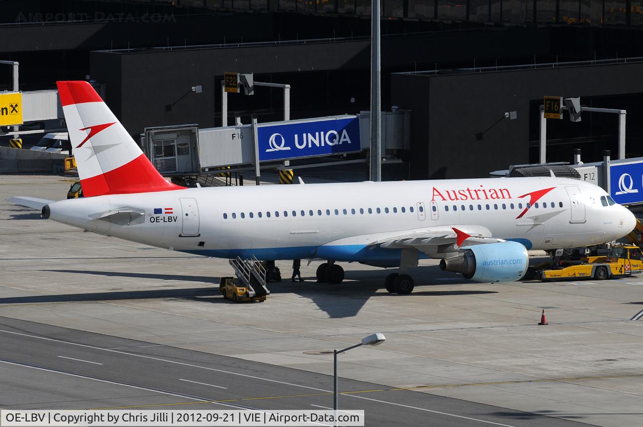 OE-LBV, 2000 Airbus A320-214 C/N 1385, Austrian Airlines