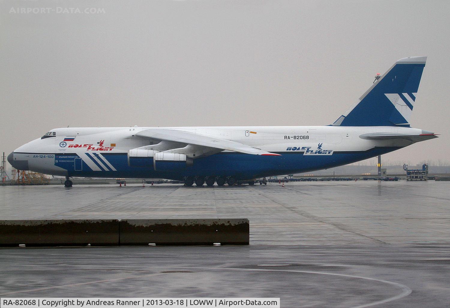 RA-82068, 1993 Antonov An-124-100 Ruslan C/N x770051359127, Polet Flight Antonov An-124