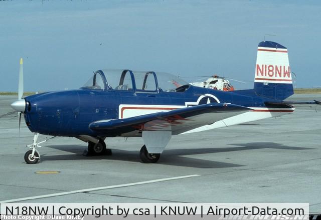 N18NW, Beech 45 C/N 144007, NAS Whidbey Island flying club T-34B
