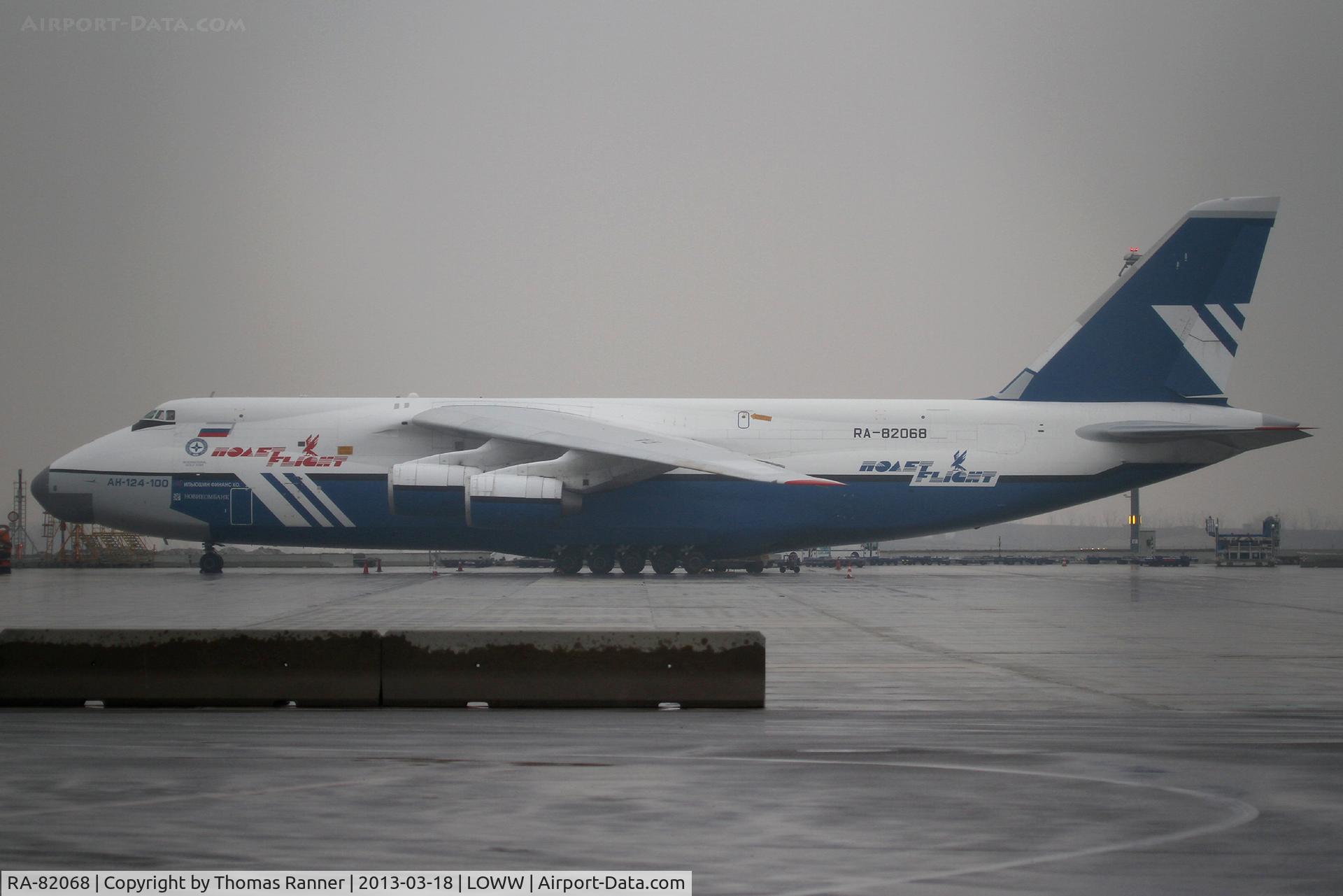 RA-82068, 1993 Antonov An-124-100 Ruslan C/N x770051359127, Polet Flight Antonov An-124