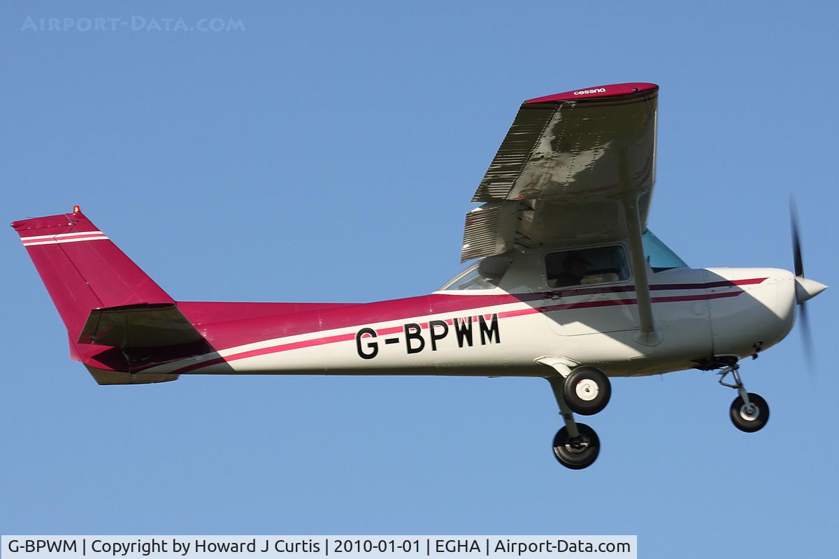 G-BPWM, 1972 Cessna 150L C/N 150-72820, At the New Year's Day Fly-In. Privately owned.