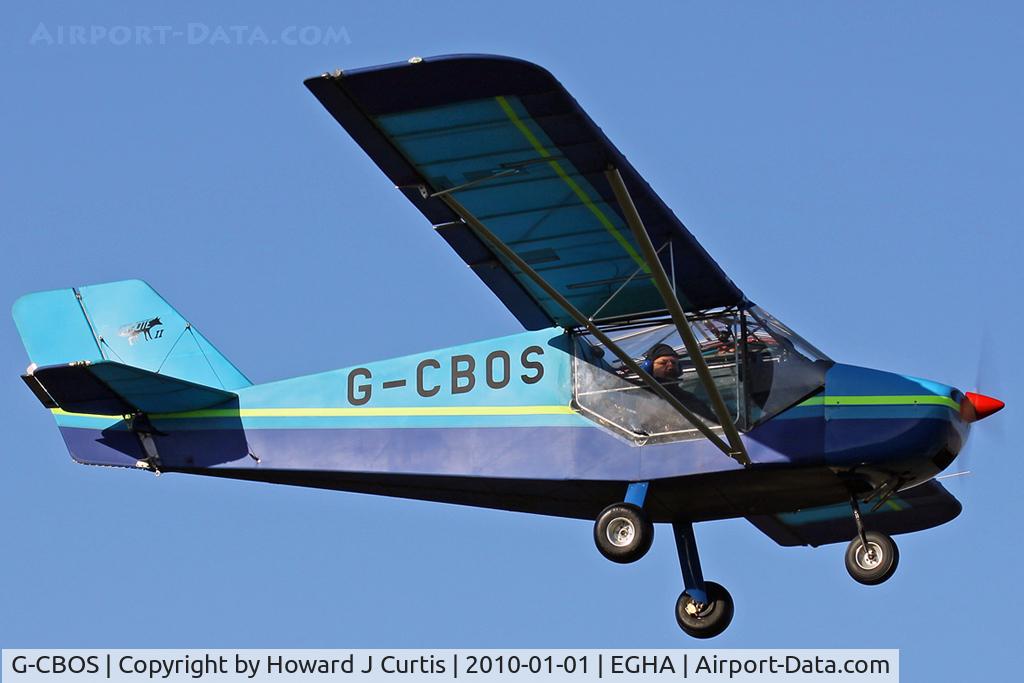 G-CBOS, 2002 Rans S-6ES Coyote II C/N PFA 204-13859, At the New Year's Day Fly-In. Privately owned.