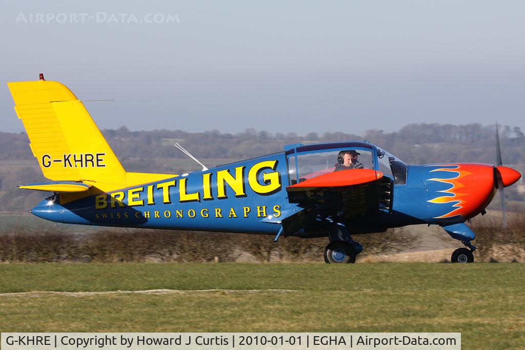 G-KHRE, 1979 Socata Rallye 150SV Garnement C/N 2931, At the New Year's Day Fly-In. Privately owned.