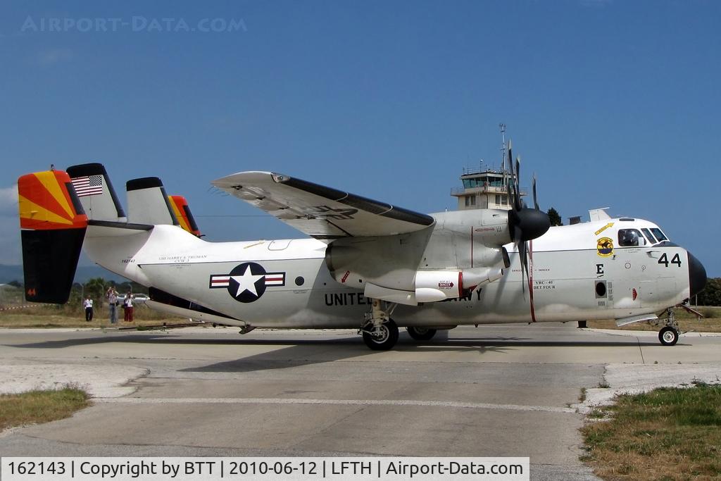162143, 1985 Grumman C-2A Greyhound C/N 23, C2A Greyhound from USS Harry S Truman