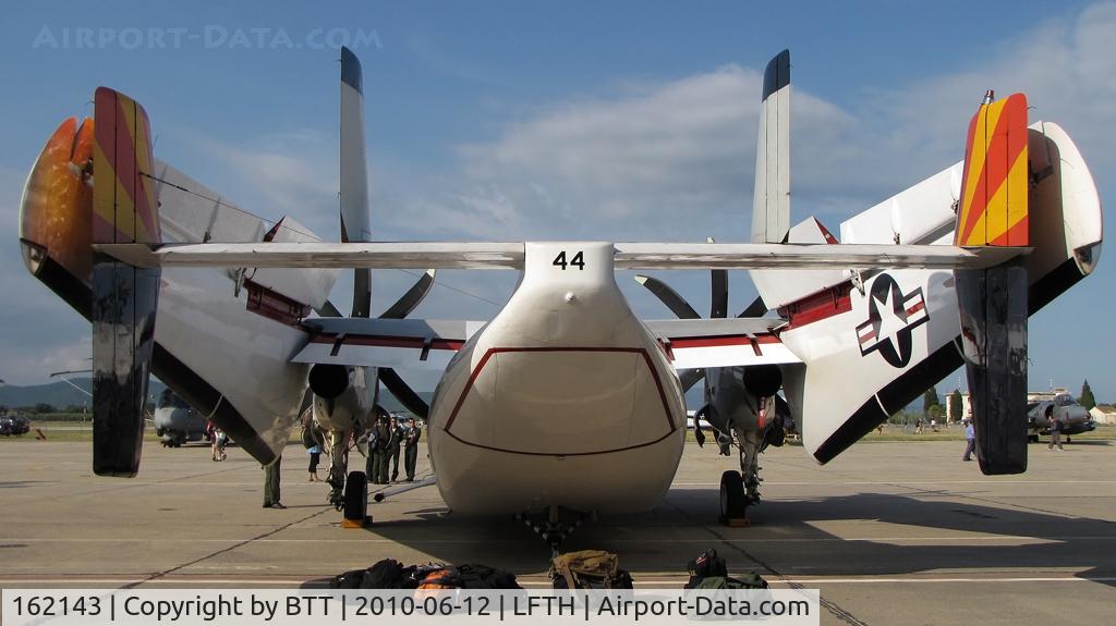 162143, 1985 Grumman C-2A Greyhound C/N 23, Rear view