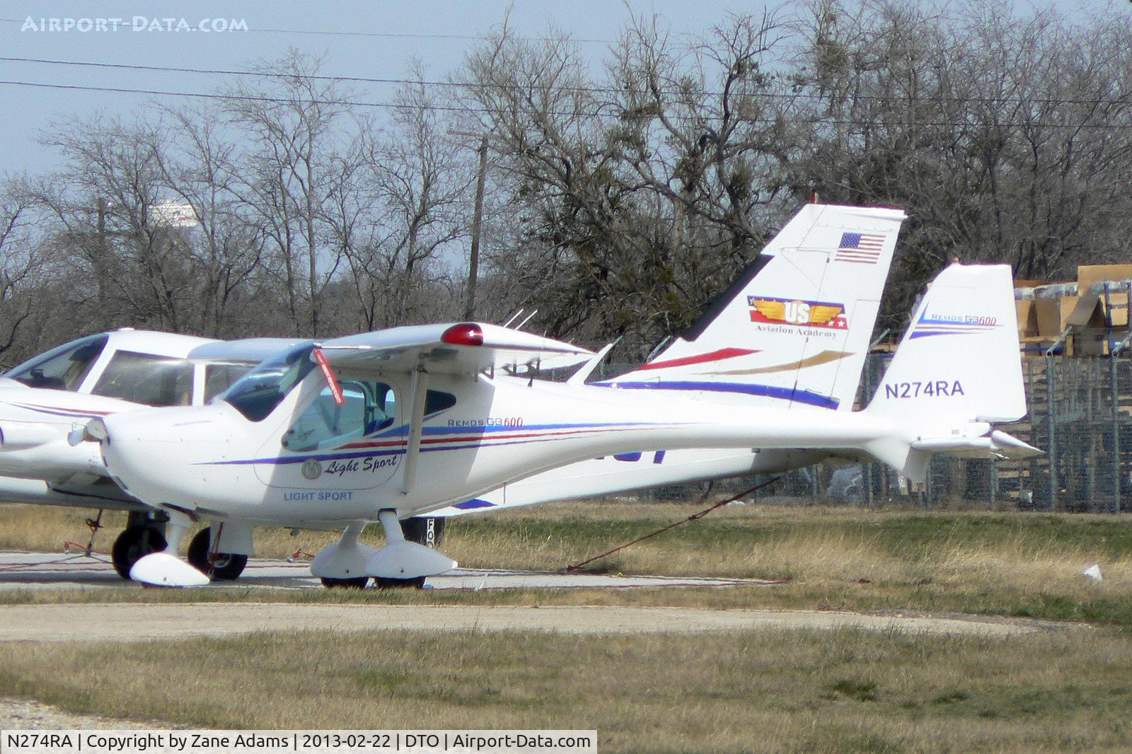 N274RA, 2007 Remos G-3/600 Mirage C/N 235, At the Denton Municipal Airport