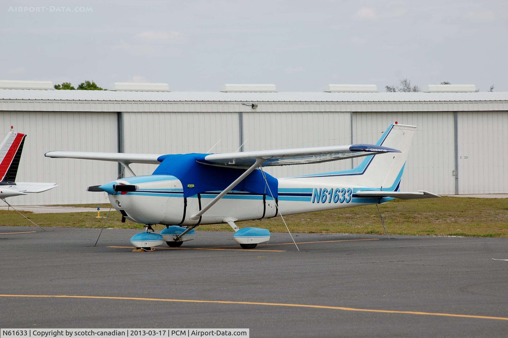 N61633, 1975 Cessna 172M C/N 17264688, 1975 Cessna 172M, N61633, at Plant City Airport, Plant City, FL
