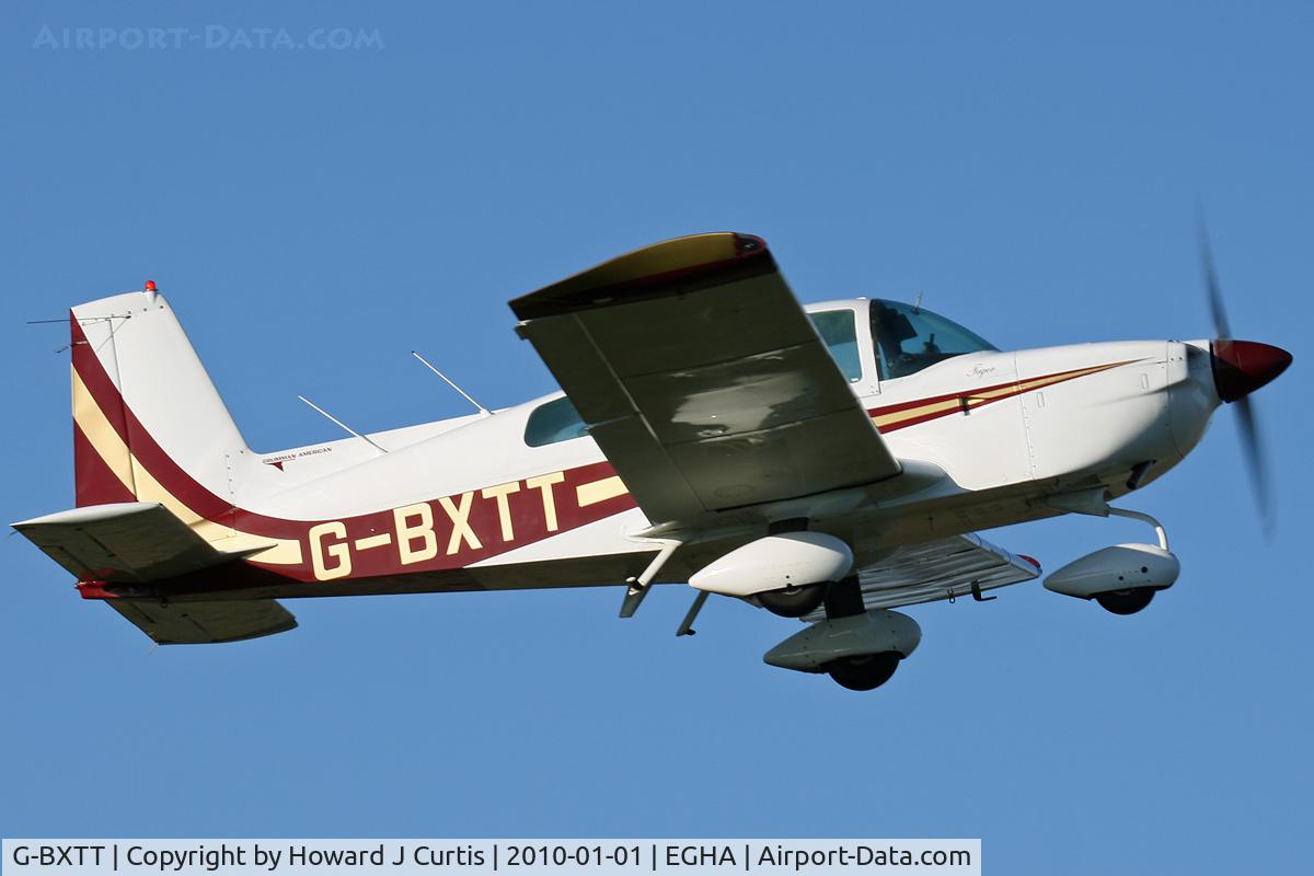 G-BXTT, 1978 Grumman American AA-5B Tiger C/N AA5B-0749, At the New Year's Day Fly-In. Privately owned.