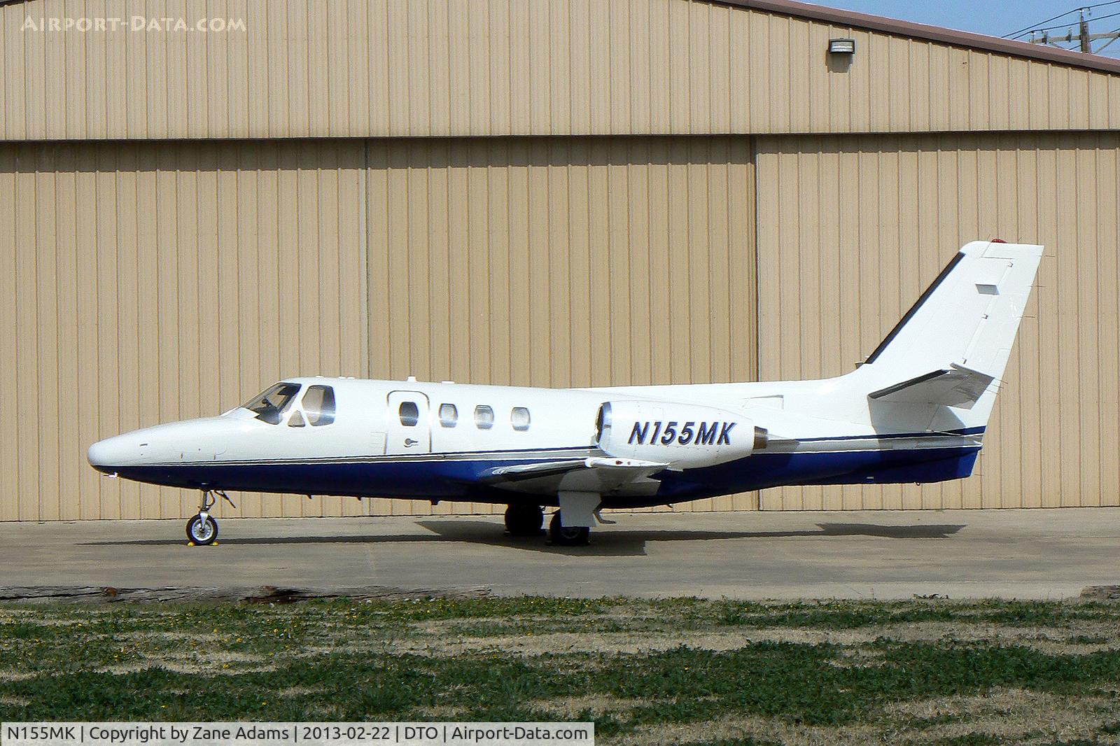 N155MK, 1974 Cessna 500 C/N 500-0155, At the Denton Municipal Airport