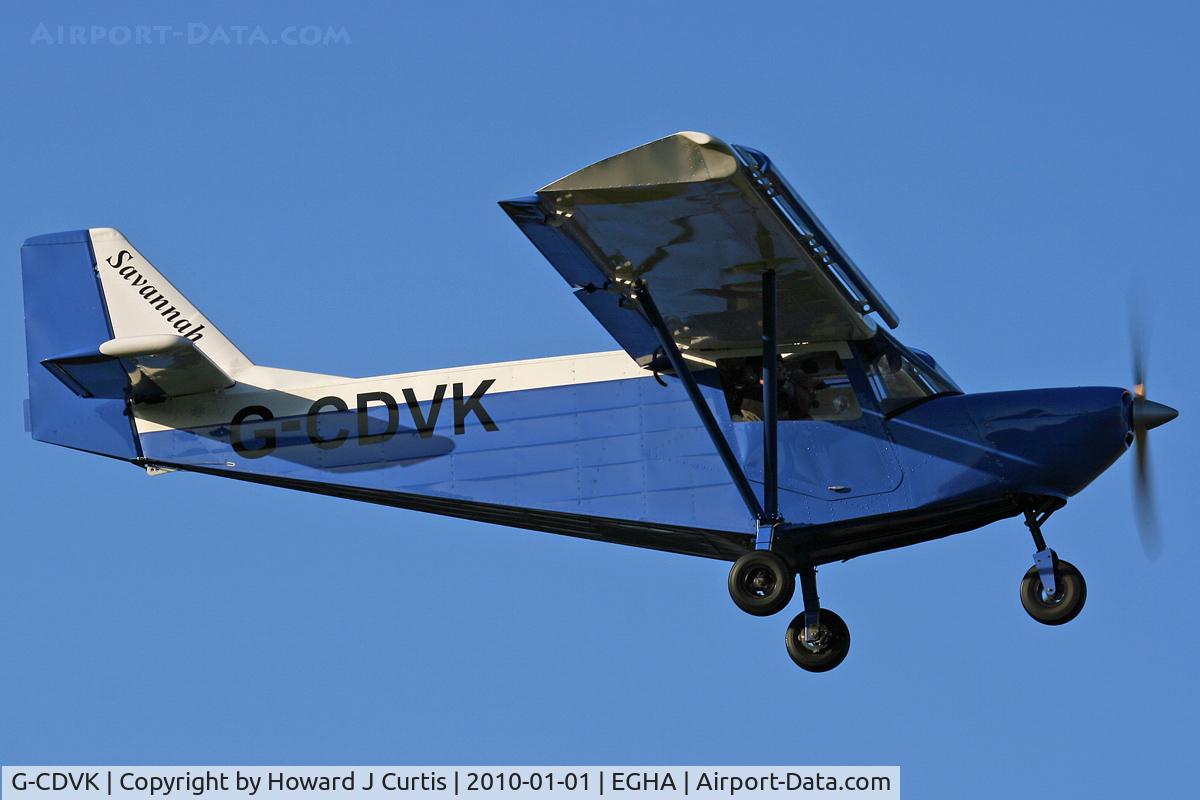 G-CDVK, 2006 ICP MXP-740 Savannah Jabiru(5) C/N BMAA/HB/449, At the New Year's Day Fly-In. Privately owned.