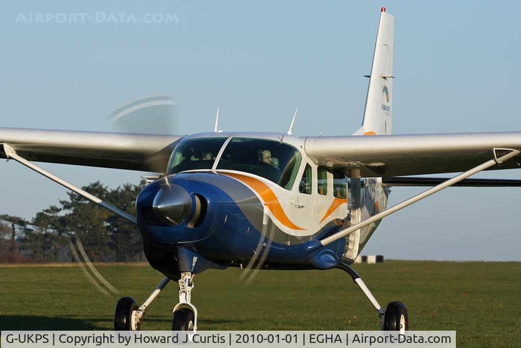 G-UKPS, 2007 Cessna 208 Caravan 1 C/N 20800423, At the New Year's Day Fly-In. Privately owned.
