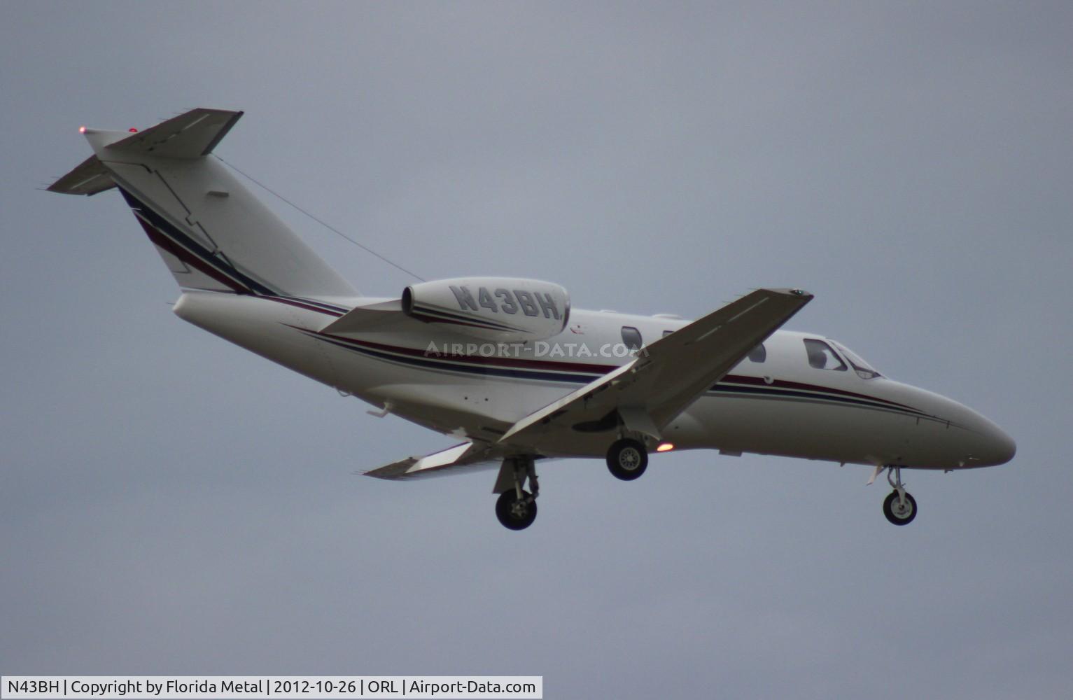 N43BH, 2007 Cessna 525 CitationJet CJ1+ C/N 525-0633, Cessna CJ1