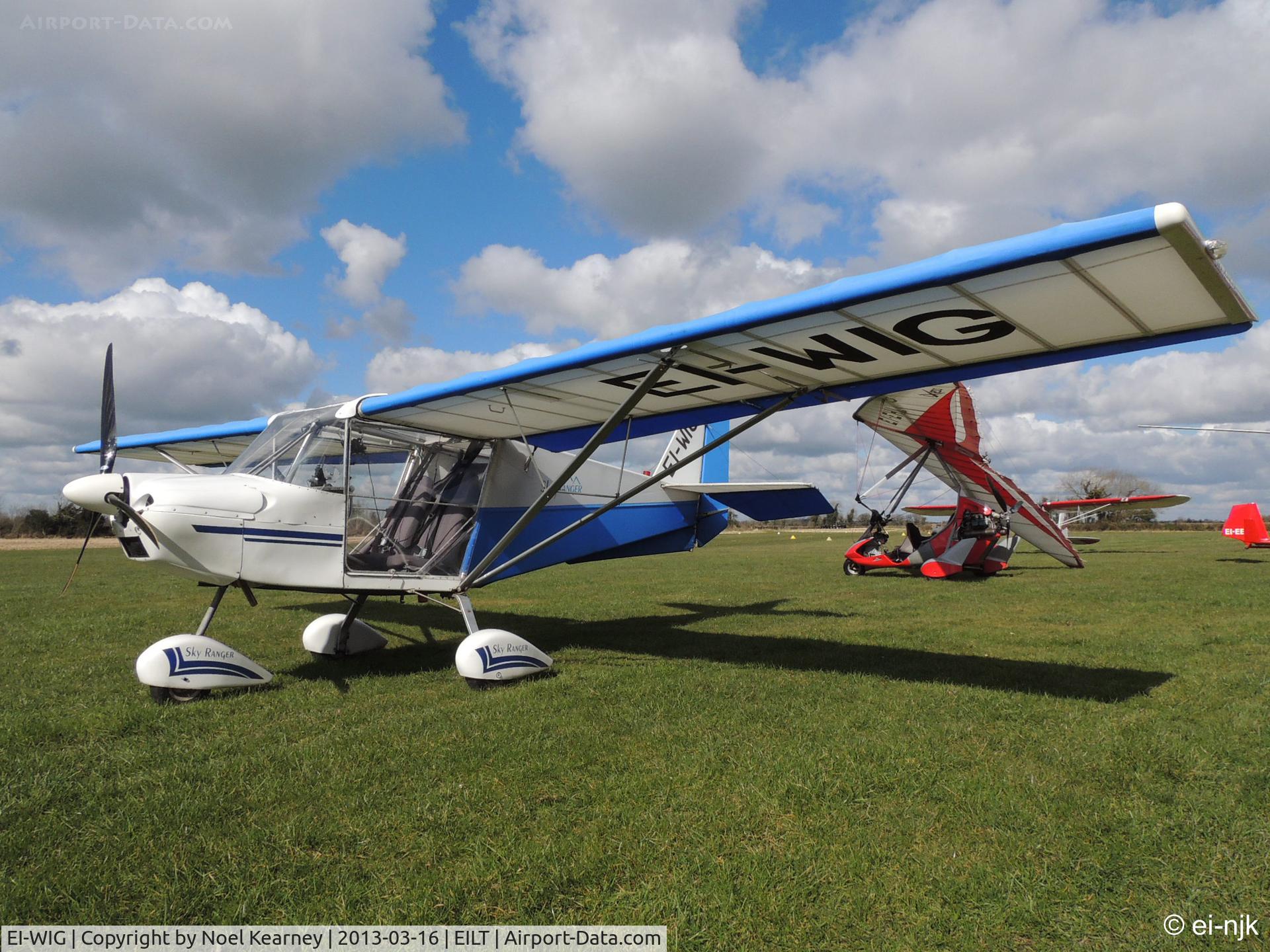 EI-WIG, 2007 Best Off Skyranger 912 C/N SKR0504608, Photographed at the Limetree Spring Fly-in 16-03-2013.