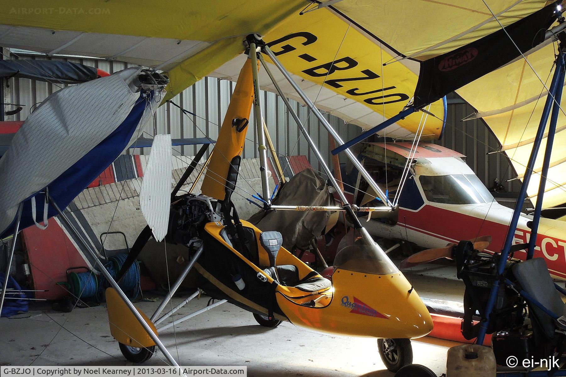 G-BZJO, 2000 Pegasus Quantum 15 C/N 7699, Photographed at the Limetree Spring Fly-in 16-03-2013.