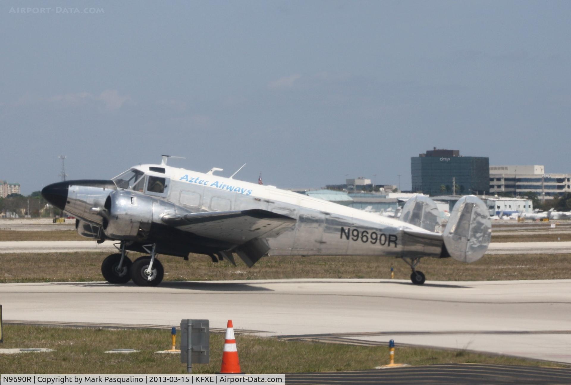 N9690R, 1960 Beech G18S C/N BA-494, Beech G18S