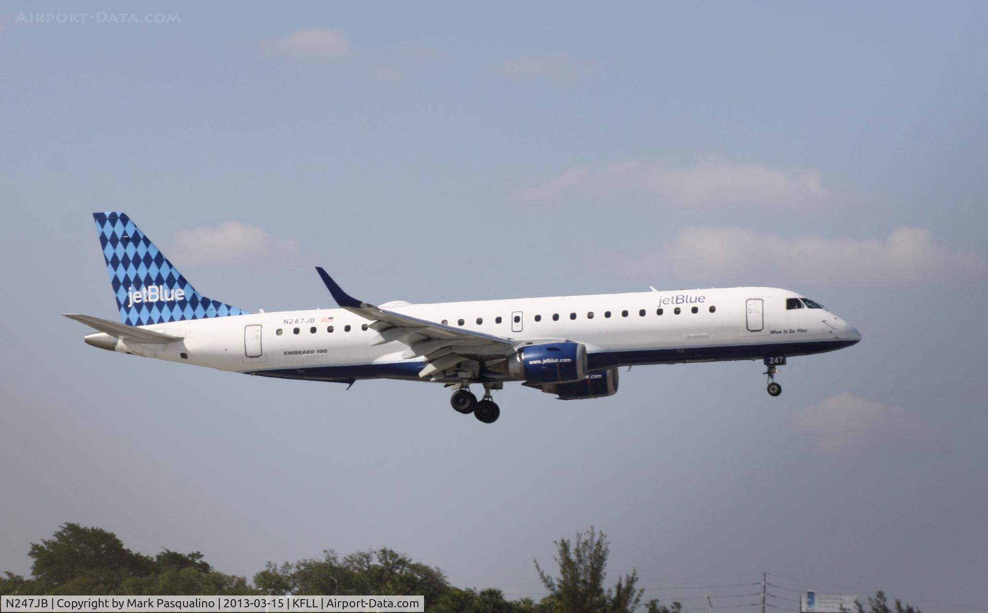 N247JB, 2006 Embraer 190AR (ERJ-190-100IGW) C/N 19000042, ERJ 190-100 IGW