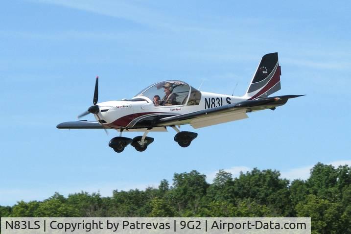 N83LS, 2006 Evektor-Aerotechnik SPORTSTAR C/N 20060509, Young Eagle flight