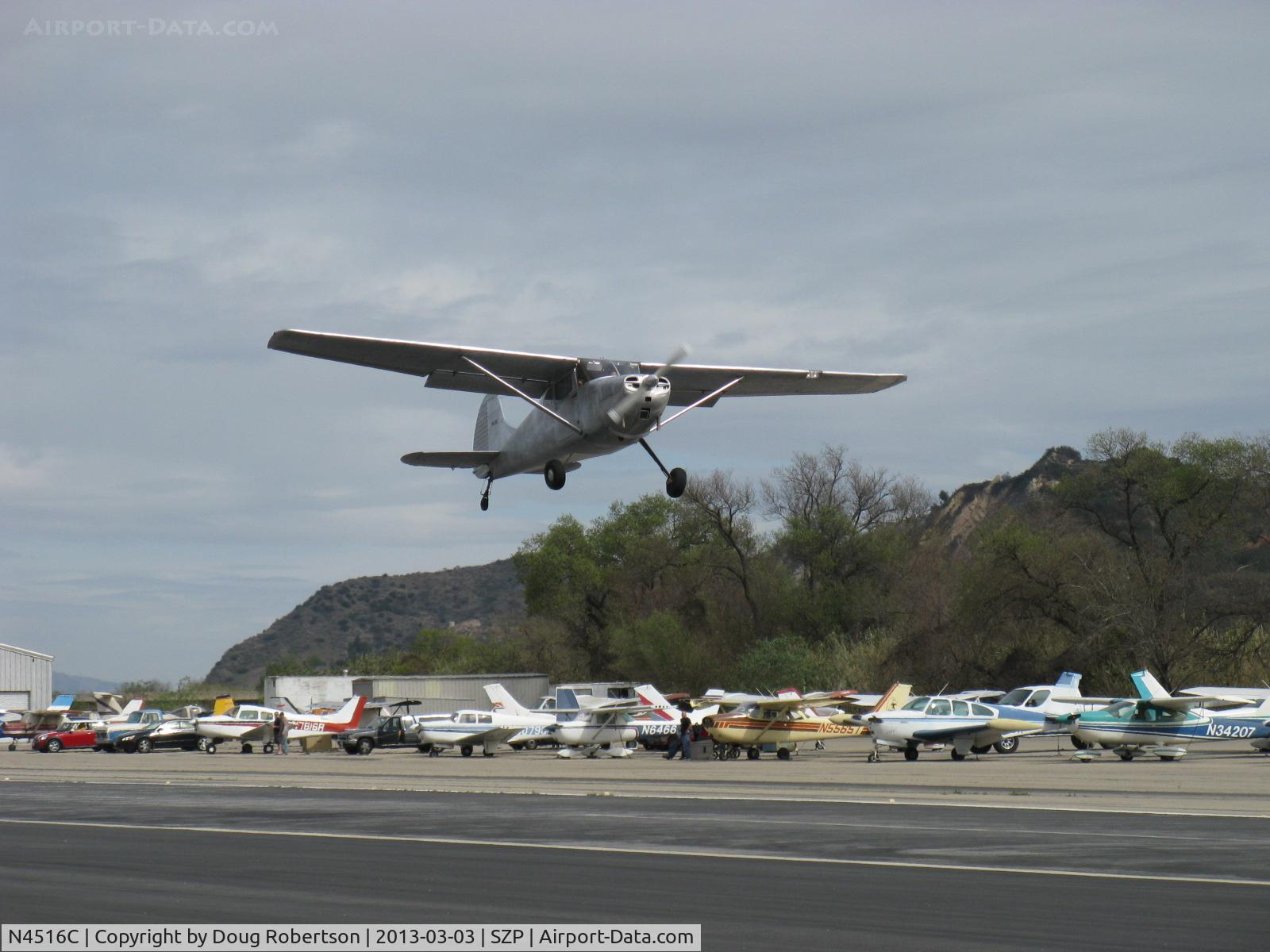 N4516C, 1952 Cessna 170B C/N 25460, 1952 Cessna 170B, Continental C145 145 Hp, takeoff climb Rwy 22