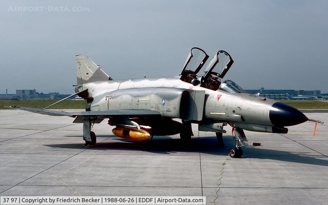 37 97, 1972 McDonnell Douglas F-4F Phantom II C/N 4595, static display