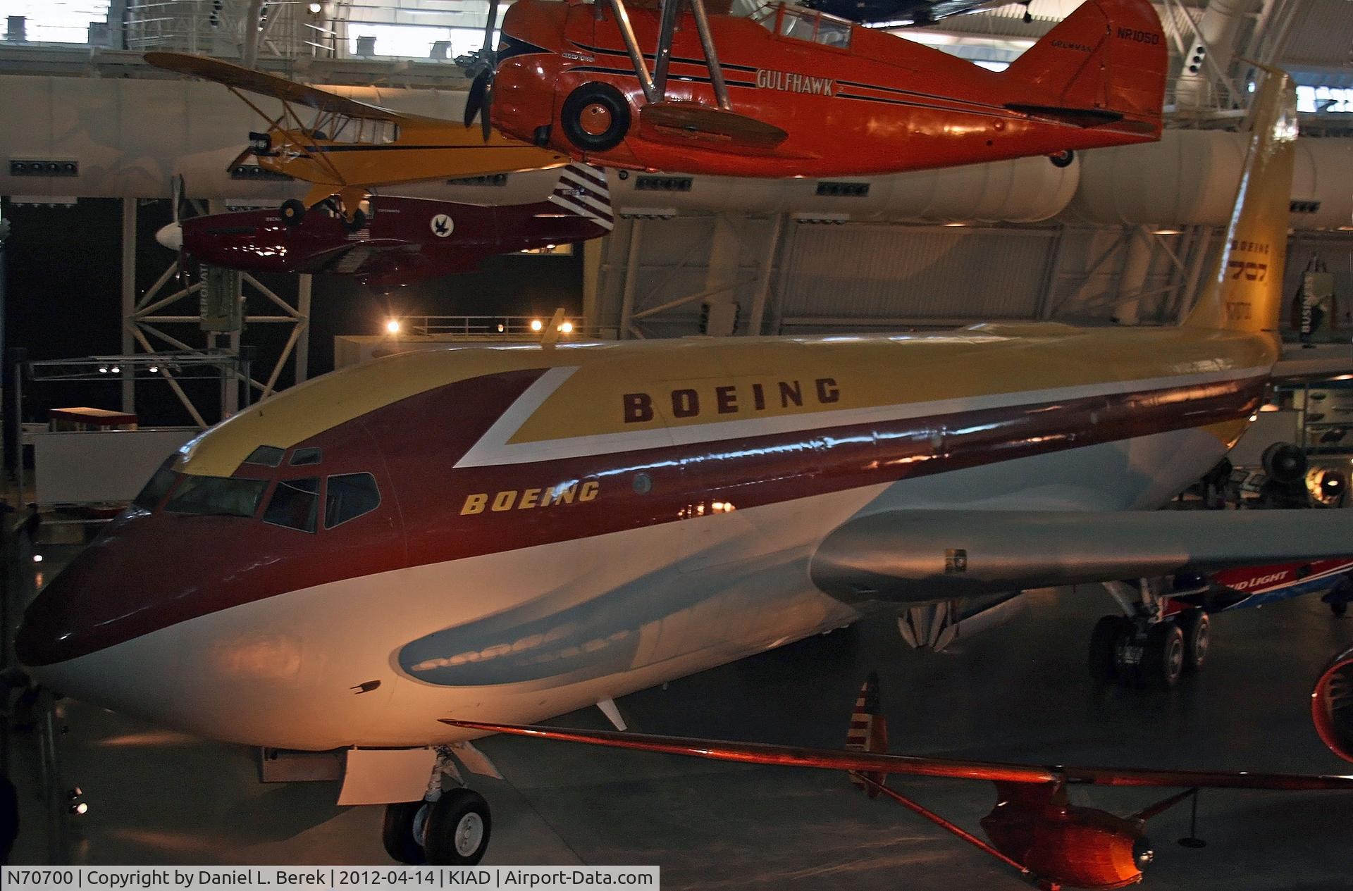 N70700, 1954 Boeing 367-80 C/N 17158, Hands down, this is my favorite aircraft in the NASM collection.