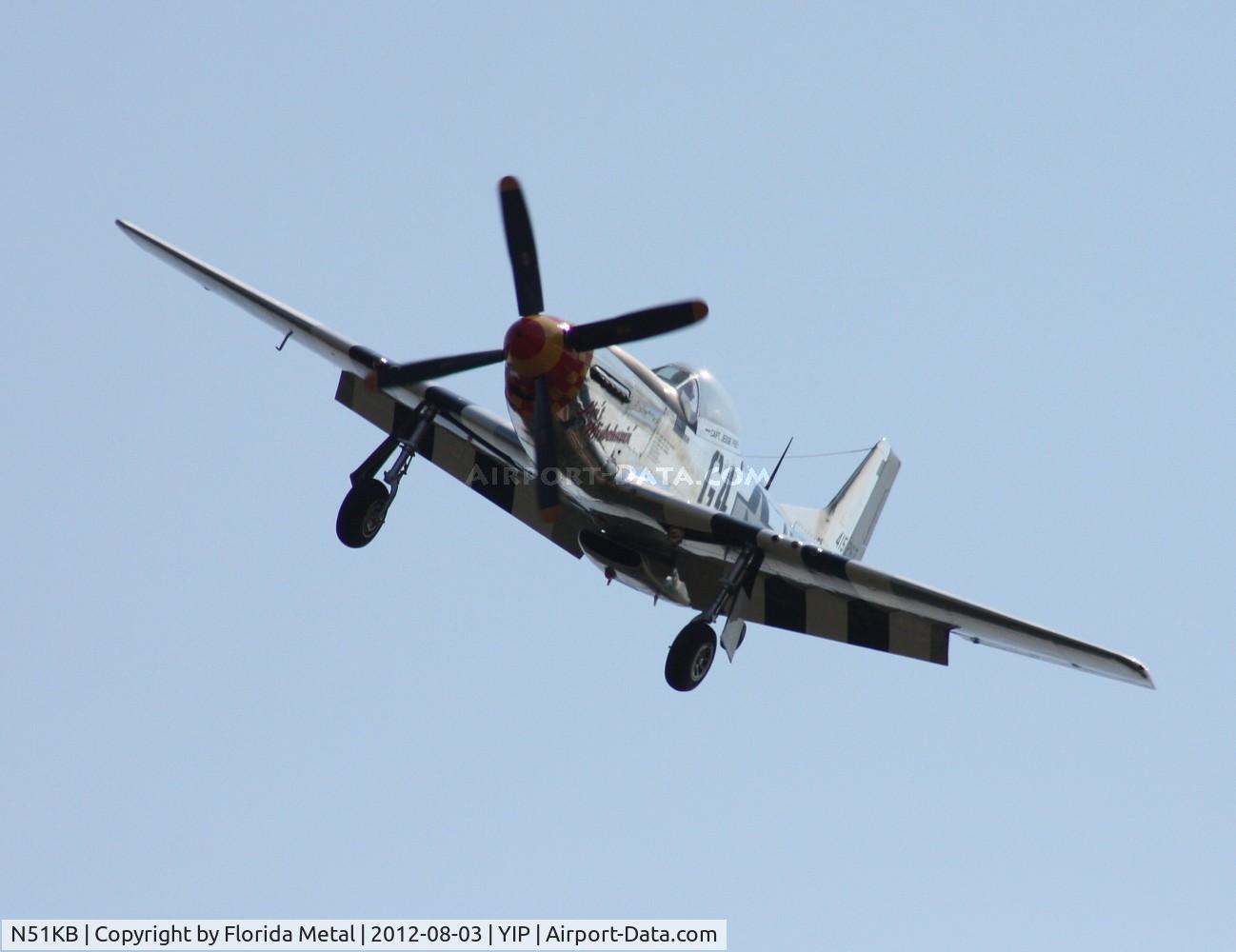 N51KB, 1961 North American F-51D Mustang C/N 44-74009, Ain't Misbehavin